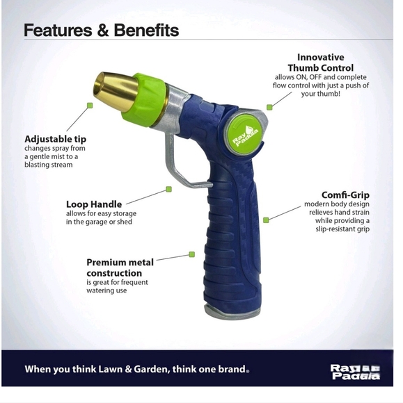 Ray Padula Metal Thumb Control Nozzle with Loop - Picture 6 of 12